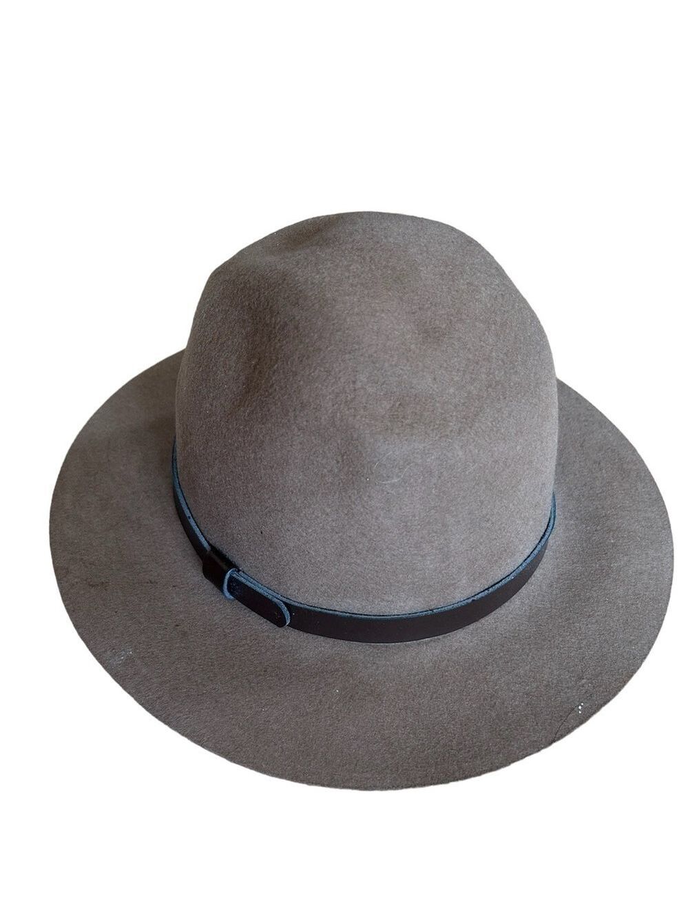 H&M Wool Hat Brown Size Medium